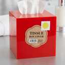 Tissue cover box