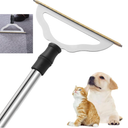 GOSEDER Carpet Rake for Pet Hair Removal  Reusable Pet Hair Remover for Carpet Long Handle, Advanced Dog Hair Broom, Cat Fur Brush, Lint Remover Scraper for Carpets, Rugs, Mats, Couch, Furniture