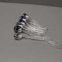 7 Pieces Heavy Duty Teaspoons Set,Tea Spoons Silverware,Food Grade Stainless Steel Dessert Spoons,Mirror Polished and Dishwasher Safe