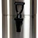 TQS CAFE Commercial Iced Tea Dispenser, 4 Gallon Stainless Steel Container