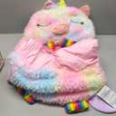 Happy Nappers: Pillow & Sleepy Sack: Medium - Rainbow Unicorn - 54 x 20, Plush Animal Character, 2-in-1 Pillow Sleeping Bag, Play, Kids Ages 3+