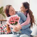 Muyuguit 400 Pcs Pipe Cleaners Craft Kit,Pink Pipe Cleaners Bulk for DIY Flower Bouquet,Multicolors Chenille Stems with Floral Wires, Gardening Tape, Stamen & Ribbon