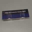 RGB Permanent Outdoor Lights, 50FT LED Eaves Lights with Smart App Remote Control, IP67 Waterproof, Music Sync, Timing Function for Christmas, Party, All Holiday Decorations