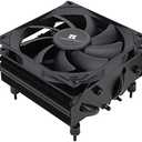 Thermalright AXP-90 X53 Black Low Profile CPU Air Cooler with Quite 90mm TL-9015B Low Profile PWM Fan, 4 Heat Pipes, 53mm Height, for AMD AM4/Intel LGA 1150/1151/1155/1156/1200/1851 (AXP-90 X53 Black)