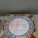 16 Inch Flush Mount Ceiling Light, Modern Black LED Ceiling Light Fixture, 28W 2800LM 2700-6500K Adjustable, Dimmable Ceiling Lights for Bedroom, Kitchen, Hallway, Bathroom, ETL Listed