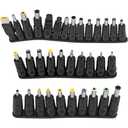 Universal 14 Pcs DC 5.5x2.1mm Connectors Plug Kit Laptop Notebook Input DC Plug Set DC Power Adapter Connector Female Adapter Base