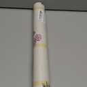 17.3393.7 Vintage Floral Wallpaper Retro Rose Flower Contact Paper for Cabinets Self Adheisve Floral Wallpaper for Bedroom Accent Wall Cabinets (Beige)