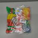 60Pcs Christmas Mini Pop Keychain Fidget Toys Mini Pop Keychain Rainbow Silicone Simple Fidget Toys Fidget Relieve Anxiety Stress Hand Office Desk Toys for Kids Adults