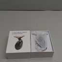 Red Light Therapy for Face and Neck, 7 Color Light Based Face Massager Tool, Portable Skin Care Tool for Firming, Tightening and Lifting (Glossy Black)