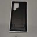 KEZiHOME for Samsung Galaxy S22 Ultra Case with Stronger Magnetic, Genuine Leather [Built-in Kickstand] Military-Grade Drop Protection S22 Ultra Phone Cover Case 5G for Samsung S22 Ultra (Black)