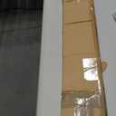 60-Inch Stainless Steel Curved Shower Curtain Rod, 5 Foot Mounted Non-Telescoping Rust Proof (Brushed Nickel)