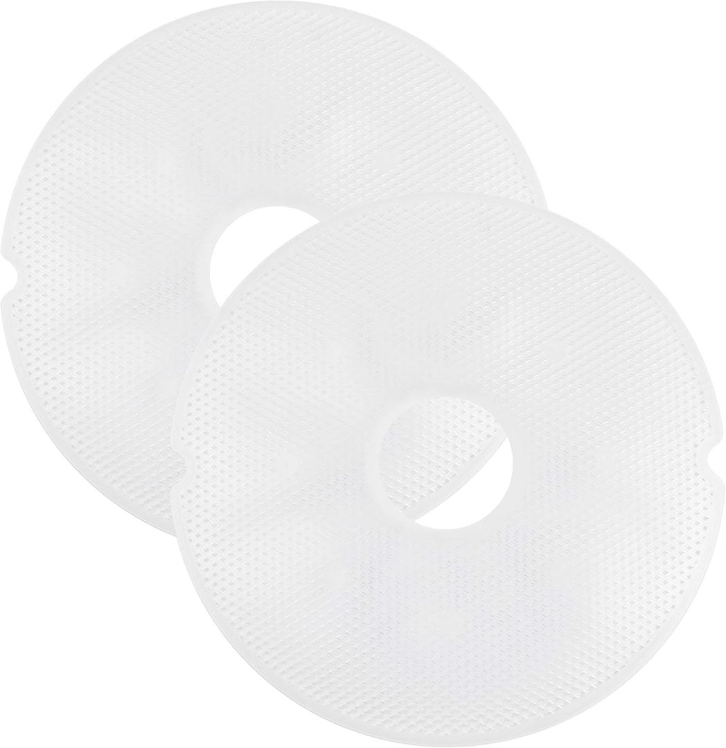 NESCO LM-2-6 Round Plastic Mesh 13 1/2" Clean-A-Screens, for Dehydrators, (Pack of 2)