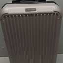 LIGHT FLIGHT Carry On Luggage 22x14x9 Airline Approved, Durable Hard Shell Carry On Suitcases with Wheels, Expandable Hardside Lightweight Travel Luggage with TSA Lock 20 Inch Carry on, Rose Purple