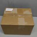 Jingmore 6 Pack 16 oz Christmas Gifts Bulk Glass Cups with Lids and Straws Red and Green Snowflake Elk Star Christmas Tree Drinking Glass Cups Iced Coffee Hot Cold Drinks for Xmas Party Supplies