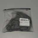 Women's Plus Size Criss Cross Front Closure Bra Cut Out Ribbed Knit Wireless Bralettes (XX-Large Plus, Black)