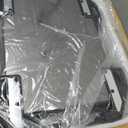 45L Motorcycle Top Case, Aluminum Motorcycle Tail Box Trunk with Universal Base - Anti-scratch gray
