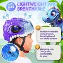 DOJASOHILMI Toddler/Kids Bike Helmet for Boys Girls Adjustable Kids Helmet 3D Lightweight Ventilation and Multi-Sports Scooter Cycling Roller Balance Bike