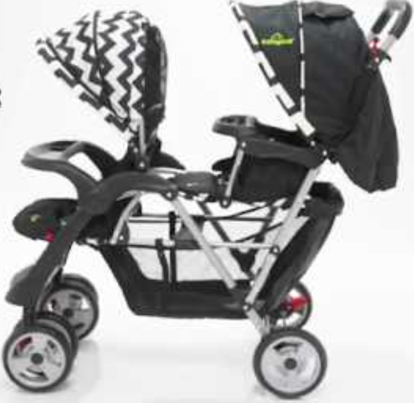 Foldable Twin Baby Double Stroller
