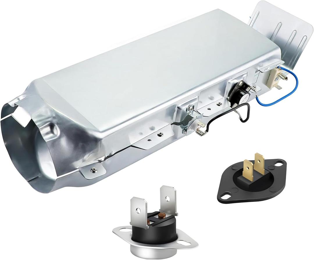 Dryer Heating Element Assembly Replaces For Samsung DVE50M7450W/A3 DV393ETPAWR/A1 DV42H5000EW/A3 DV48H7400EW/A2 DV363EWBEUF/A1 DV42H5200EW/A3 DV448AEW/XAA DV361EWBEWR/A3 DV42H5200EF/A3 DV419AEW/XAA, Full Heating Element