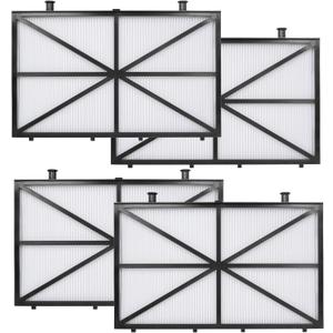 Fil-fresh Robotic Pool Cleaner Filters, Replaces for Dolphin M400/M500 & Nautilus CC Plus Ultra Fine Cartridge Filter Panels, Part Number 9991432-R4, Pack of 4