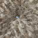 KSIIA Washable Dog Bed Deluxe Plush Dog Crate Beds Comfy Kennel Pad Anti-Slip Pet Sleeping Mat for Large, Jumbo, Medium, Small Dogs Breeds, 41" x 27", Brown