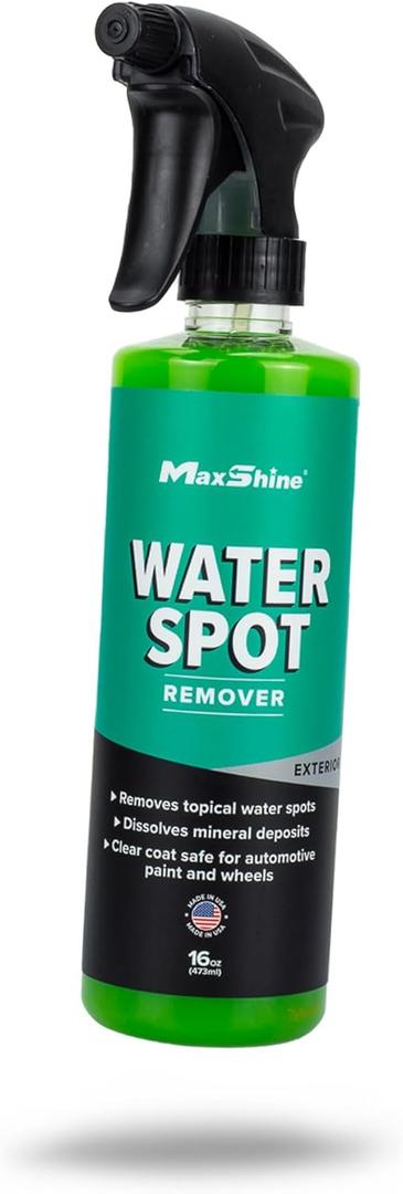Maxshine 16oz Universal Professional Water Spot Remover  Hard Water Stain Eliminator Safe for Cars, Trucks, Motorcycles & RVs  Premium Auto Detailing Accessory