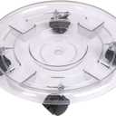 Panacea 84731 Plastic Plant Caddy, Clear, 14" Dia.