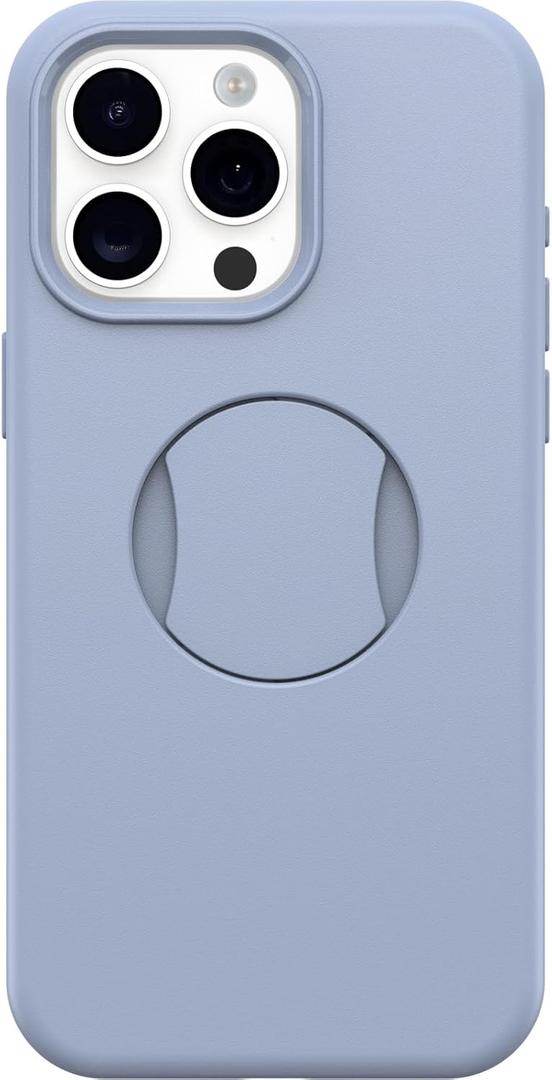 OtterBox iPhone 15 Pro MAX (Only) OtterGrip Symmetry Series Case - You DO Blue, Built-in Grip, Sleek case, Snaps to MagSafe, Raised Edges Protect Camera & Screen