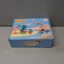 MoYield Crochet Kit for Beginners, Christmas Gifts Stocking Stuffers for Kids Adults Crocheters Crochet Animal Kit with Step-by-Step Video Tutorials Gift for Girls 8 9 10 11 12 Year Old