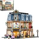 Lumibricks Brick Art Gallery Lighting Building Bricks Set - Town Life City Modular Collection Kit with Minifigures 3400 Pcs for Adults & Teen & Visual Art Lovers
