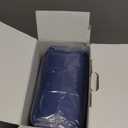 Warmstar 100% Cotton Twin Sheet Set,600 Thread Count Cotton Bed Sheets Sateen Soft Cotton Twin Size Sheet Set Deep Pocket, 4 Pc Bed Sheet Set -1 Flat Sheet, 1 Fitted Sheet,2 Pillowcases,Navy