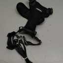 rabbitgoo Cat Harness and Leash for Walking, Escape Proof Soft Adjustable Vest Harnesses for Cats, Easy Control Breathable Reflective Strips Jacket, Black, XS