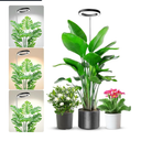 Plant Grow Light, 80LED Growing Light Full Spectrum for Indoor Plants, Height Adjustable 10"-65", Auto Timer 6/12/16H, 3 Optional Spectrums, Idea for Large Plant Light, 5V, Black, 1 Pack
Amazon's Choice