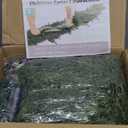 Cedar Christmas Garland with Lights for Mantle - 2 Pack Decorations 9ft Realistic Lighted Faux Pine Garlands for Xmas Home Decoration Indoor Stairs Railing Fireplace Outdoor Prelit Garland Door Decor