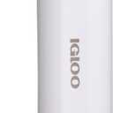 Igloo Flip 'n' Sip Tumbler | Stainless Steel Water Bottle (20 Oz White)