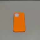 Miracase Compatible with iPhone 12 Pro Max Case, [Soft Anti-Scratch Microfiber Lining], Liquid Silicone Case Gel Rubber Shockproof Drop Protection Phone Case for 12 Pro Max, Orange