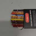 PANDAFLY Professional Colored Charcoal Pencils Drawing Set, Skin Tone Colored Pencils, Pastel Chalk Pencils for Sketching, Shading, Coloring, Layering & Blending, 24 Colors