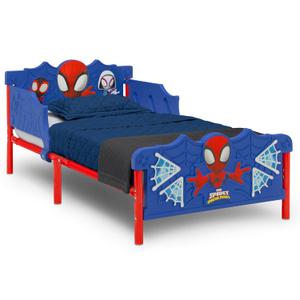 Delta Children Spidey and His Amazing Friends 3D Toddler Bed, Blue Delta Children Spidey and His Amazing Friends 3D Toddler Bed, Blue