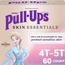 Pull-Ups Girls' Skin Essentials Potty Training Pants, Training Underwear, 4T-5T (38-50 lbs), 60 Ct