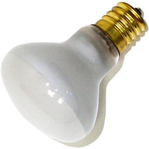 SYLVANIA Mini-Floodnight Incandescent Bulb, 25W R14, Intermediate Base, Reflector, 130 Lumens, 2850K, 120V, Frosted - 1 Pack (14784), Warm White