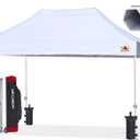 ABCCANOPY Commercial Pop Up Canopy Tent 10x15 Premium-Series, White
