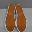 Adokoo Canvas Tennis Shoes for Women Low Top Casual White Black Sneakers for Women Lace Up Fashion Comfortable Walking Shoes, Size 37