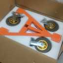Trailer Dolly, 3500 lb Tongue Weight Trailer Mover with 2'' & 2-5/16'' Receiving Tongues, Angle Adjustable, Suitable for RV Boat Motorcycle Jet Ski