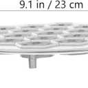 Luxshiny Dumpling Maker Mold 9.05 Inch Russian Pelmeni Press Multi-Hole Dumpling Mold Kitchen Tool for Homemade Dumplings and Party Cooking