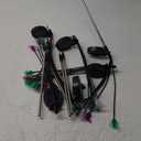 6Pack Total 48LED Purple Orange and Green Spider Solar Halloween Lights Outdoor - Solar Firefly Lights Outdoor, Sway by Wind, Waterproof for Garden Patio Pathway Halloween Decorations