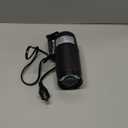 U`King Disco Ball Pin Spot Light with White LED Stage Lighting Beam Spotlight Lights for Mirror Ball Club Party Bar DJ Events (BlackA 1)