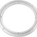 QDiShi 16 Inch Lazy Susan, Heavy Duty Swivel Turntable Aluminum Bearing Metal Rotating Turntable Bearings Swivel Plate Hardware for Dining-Table and Workbench (16 inch)