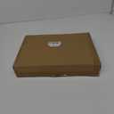 Acrylic Sign Holder 8.5X11 Double Sided Clear Display Stand, Gold Plastic Display Stand for Home Office Shop Restaurant (4pcs)