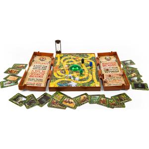 Jumanji Deluxe Game, Immersive Electronic Version of The Classic Adventure Movie Board Game, With Lights and Sounds, Family Game Night Game for Kids & Adults Ages 8 and up