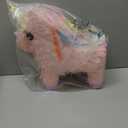 Blue Panda Unicorn Pinata for Girl - Small Pink 13 x 15.5 x 5 in - Princess Birthday Party Pinata & Rainbow Mane Theme - Easy-Fill Design
